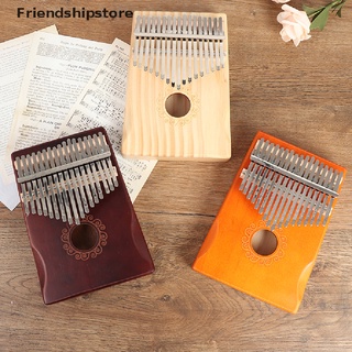 17 teclas kalimba pulgar piano madera instrumentos musicales con libro de aprendizaje co