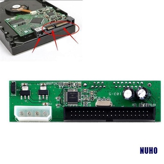 Adaptador/convertidor/convertidor de Nuho Sata a Pata Ide Plug & Play 7+15 pines 3.5/2.5 Sata Hdd Dvd
