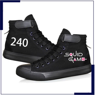 Zapatos pegajosos de lona zapatillas de deporte de estilo Casual para calamar juego zapatos de lona (2)