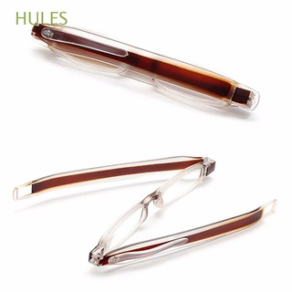 HULES Grandmother Eyeglass Old Man Spectacles Glasses Grandfather Parents +1.0 +1.5 +2.0 +2.5 +3.0 +3.5 +4.0 Ultraportability Rotation Folding Reading/Multicolor