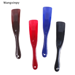 [wangxinpy] 19,5 cm cuernos de zapatos de plástico zapato cuerno forma cuchara zapatero zapato herramienta venta caliente