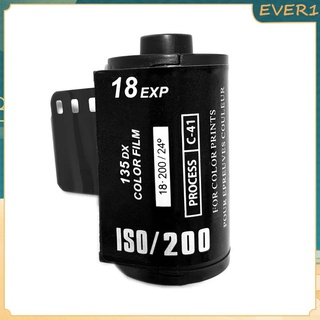 35MM camera ISO SO200 Type-135 color film for beginners （18 /12/8pieces/ roll） ever1