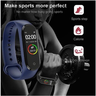 Novo M5 Smart Watch Hombres Mujeres Monitor De Ritmo Cardíaco Presión Arterial Fitness Tracker Smartwatch Band 5 Reloj Deportivo Para IOS Android (5)