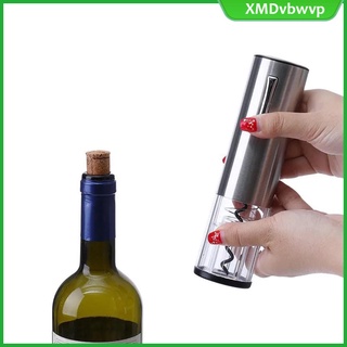abridor de vino eléctrico, abridor automático inalámbrico de botella de vino con cortador de papel de aluminio para