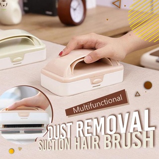 Mini cepillo De pelo Multifuncional con succión Para remover polvo durable Para el hogar/viaje
