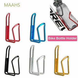 maahs - soporte para botella de bicicleta de montaña, soporte para botella de bicicleta, accesorios de bicicleta, aleación de aluminio, resistente al desgaste, para bicicleta, color multicolor