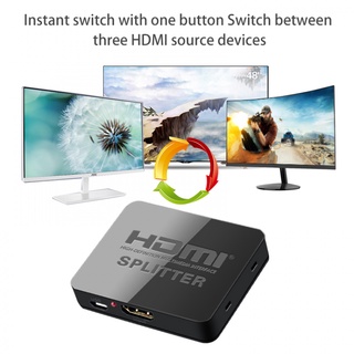 Divisor Hdmi 1 en 2 Out 1080p 4k 1x2 Stripper 3d Switcher 2 Hub Port Para Hdtv Dvd Ps3 Xbox Tv Monitor De caja (7)