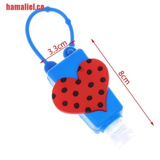 【hamaliel】Cute Silicone Mini Hand Sanitizer Holder Portable Gel Holder L (6)