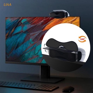 Liaa cubierta de la cámara para -PS5 cámara polvo caso puede girar 180 grados Webcam Slice Webcam capa de protección Shell accesorios de juego