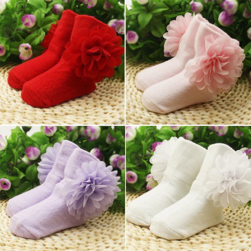 Mybaby calcetines de algodón para cuna/calcetines suaves de tobillo para recién nacidos