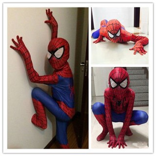 Nueva moda Halloween Boy hombre Spiderman disfraz 1 Pcs/Set