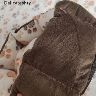 [delicateshty] alfombrillas para camas de perro para mascotas, suave, cálido, sofá, cesta de sueño, perros pequeños, gato, cachorro caliente
