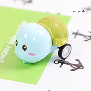 Ntp 5Pcs pequeño tortuga juguete atractivo entretenimiento plástico niños coche juguete para niños (7)