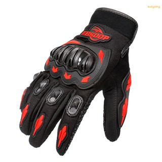 Toolgoing guantes de motocicleta para hombre, pantalla táctil, dedo completo, motocicleta, ciclismo, Motocross, montaña, transpirable, M-XL