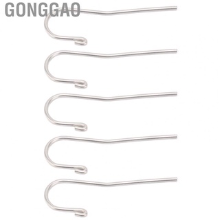 gonggao - 5 ganchos para localizador de endodoncia, acero inoxidable