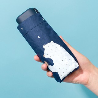 Paraguas protección UV Mini automático plegable bolsillo sol lluvia