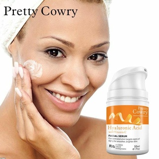 Vitamin C Orange Anti-aging Hyaluronic Acid Liquid Whitening Serum Facial Cream (1)