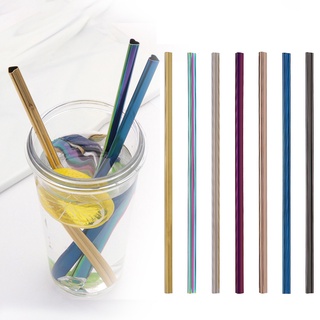 Lloyd Metal vajilla de acero inoxidable barra herramienta de beber pajitas de té reutilizable batido en forma de corazón Multicolor suministros de fiesta (5)