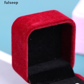 [fulseep] cajas de almacenamiento de joyería de alta calidad de terciopelo collar colgante pendientes caja de exhibición sdgc