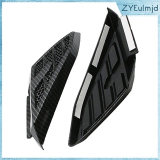 Carbon Fiber Rear Panel Guard Cover Trim Fit for Yamaha Nmax155 20-21 Black