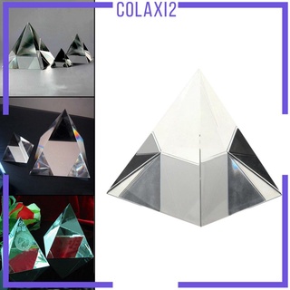 [COLAXI2] 70 mm K9 pirámide de cristal Artificial prisma decoración del hogar adorno ciencia