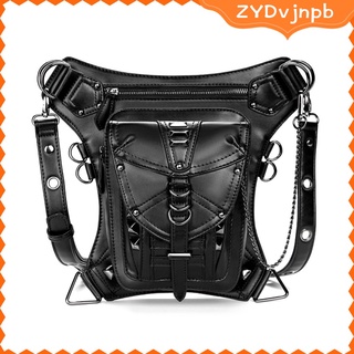 Steampunk Waist Bag Motorcycle Thigh Hip Leg Drop Bag Pouch Belt Bag Purse