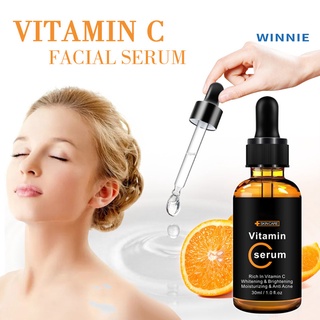 [winnie] esencia hidratante de 30 ml de fácil uso antiarrugas exquisita vitamina c aceite esencial para cosméticos