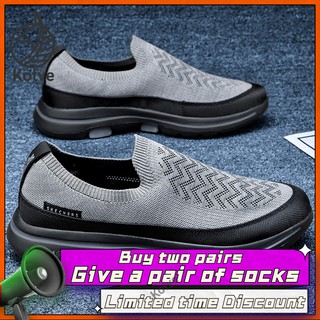 Oferta de tiempo!! Sketches zapatillas de deporte de los hombres transpirable ligero zapatos de deporte zapatos Kasut (1)