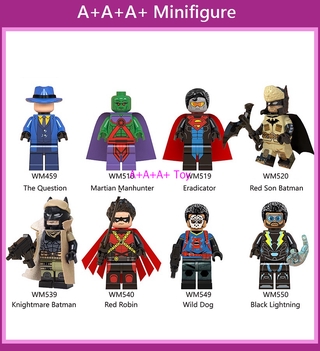 lego minifigures super héroe wm6038 batman bloques de construcción juguetes