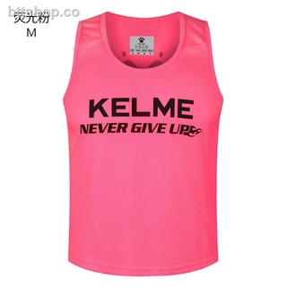 Kelme Kalme chaleco de entrenamiento de fútbol contra el grupo de trajes chaleco de baloncesto personalizado número de expansión del equipo Hom