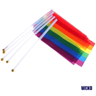 [Wind] 5x/banda De bandera De púas Gays/letras y Paz Lgbt