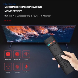 INT1 Air Fly Mouse , Strqua G40S 6 Ejes Giroscopio Aire Remoto Ratón Para Android TV Box