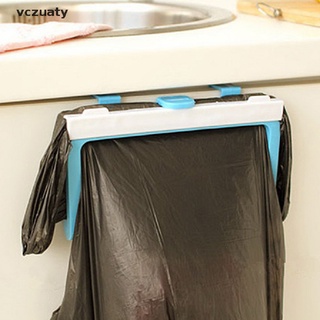 vczuaty plegable bolsa de basura de plástico estante portátil colgante bolsa de basura bolsa de almacenamiento co