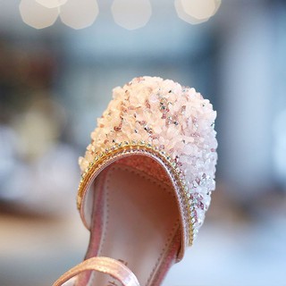 2021 primavera moda Baotou niñas sandalias princesa zapatos de cristal roto zapatos de bebé mostrar zapatos childre2021 [fgdsg884.my] (2)