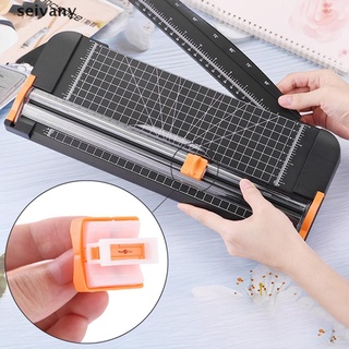 [seivany] cortador de papel de seguridad a4 cuchilla de repuesto oculta cabeza de corte foto etiqueta trimmer