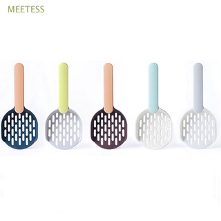 MEETESS Portable Dogs Sand Scoop Small Pet Supplies Cat Litter Shovel New Filter Cat Litter Multicolor Toilet Product Cleaning Tool