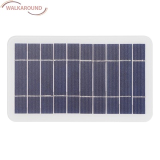 (Wal) 5v 400mA Panel Solar sistema Solar para teléfono celular cargador de batería salida USB