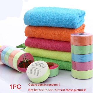 Toalla comprimida súper absorbente para baño/accesorios de baño resistentes a bacterias/portátiles/viajes/mezcla de algodón