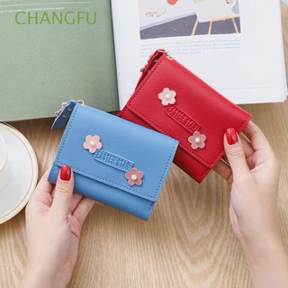 CHANGFU Fashion Coin Purse Lady Credit Card Holder Women Wallet Portable Cute Money clip Multi Card Pockets PU Leather Multi-slot ID Card cover/Multicolor