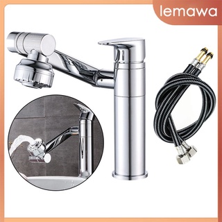 [lemawa] Grifo del fregadero del hogar grifo de agua giratorio grifo de ducha cascada grifo lavabo grifo fregadero lavabo mezclador grifo