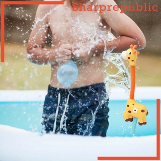 [Sharprepublic] de dibujos animados eléctrico de ducha Spray cabeza jugando agua lluvia rociador juguetes de baño