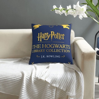 funda de almohada de harry potter, funda de almohada, hermione hogwarts school, 18 x 18 pulgadas, 1 unidad, funda de almohada con cremallera