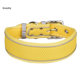 Livecity collar De perro transpirable ajustable Para perros Grandes medianos