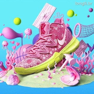 Tenis Nike Kyrie Lrving 5 Spongbob/zapatos para correr/zapatos De estrella/zapatos para correr