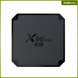 x96 mini 5g android 9.0 tv box dual wifi quad core 4k ultra hd set top tv box smart tv box uk plug