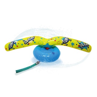[elfi] alfombrilla de rociador de agua de verano pvc inflable de césped juegos de agua spray juguetes de niños