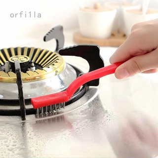 orfila 3 unids/set 17*4cm estufa de gas cepillo de limpieza de la cocina de la gama de la campana cepillo de limpieza de la cocina multifuncional herramienta de limpieza