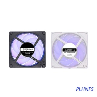 plhnfs cpu cooler high speeed 1100rpm caso ventilador chasis ventilador de refrigeración 5v argb4 pin pwm ventilador