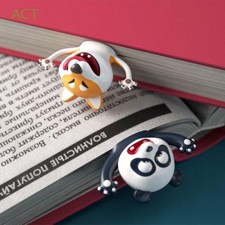 act nuevo estilo animal de dibujos animados shiba inu suministros escolares marcadores regalo creativo divertido papelería pvc panda libro marcadores