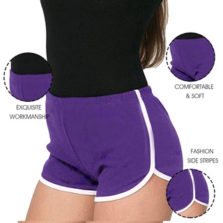 Pantalones cortos de Yoga para mujer/Cintura Elástica/deporte/pantalones cortos para gimnasio/ropa deportiva/Shorts (5)